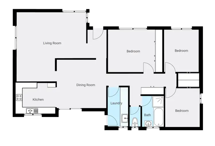 Floorplan of Homely house listing, 4 Aberdeen Drive, Wodonga VIC 3690