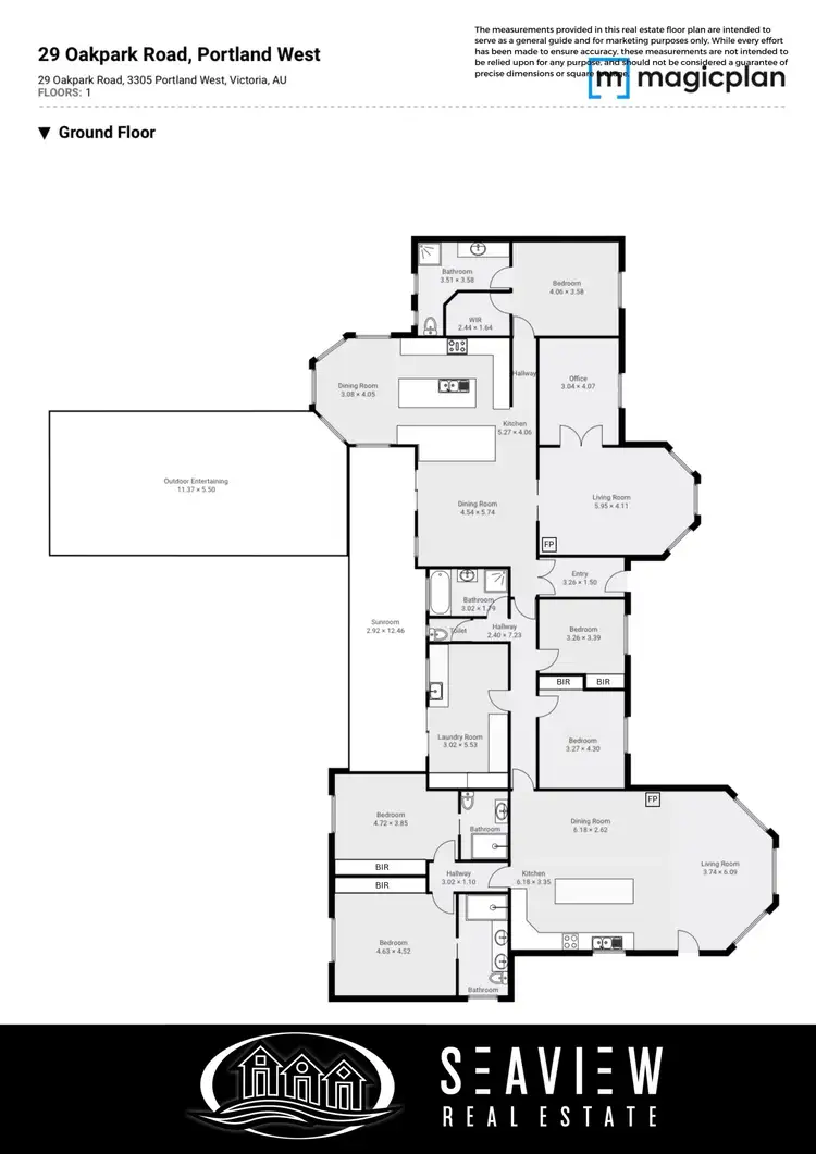 Floorplan of Homely house listing, 29 Oakpark Road, Portland VIC 3305