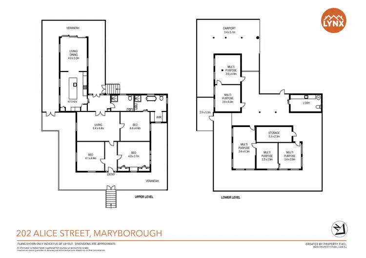Floorplan of Homely house listing, 202 Alice Street, Maryborough QLD 4650