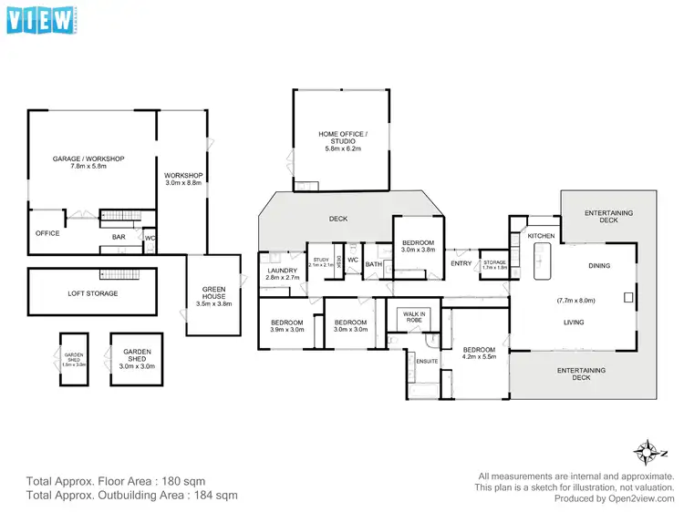 Floorplan of Homely house listing, 7 Weedings Way, Woodbridge TAS 7162