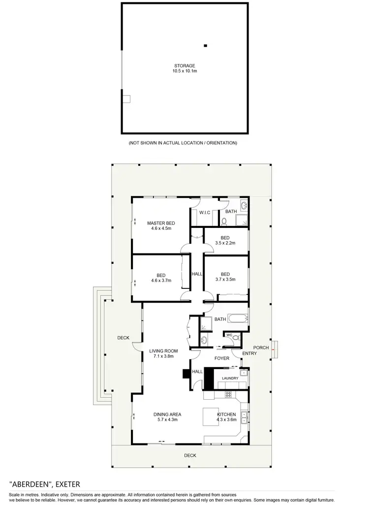 Floorplan of Homely rural property listing, 244 Sallys Corner Road, Exeter NSW 2579