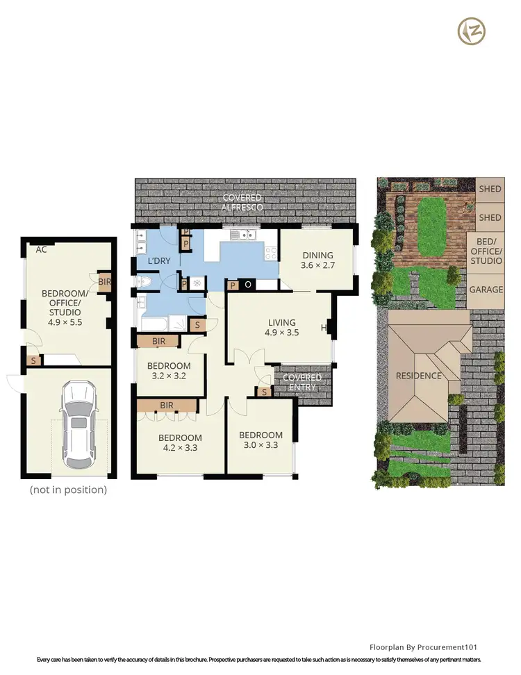 Floorplan of Homely house listing, 43 Phillip Avenue, Springvale VIC 3171