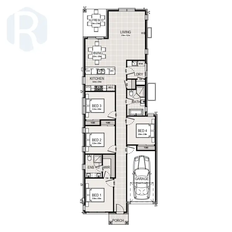 Floorplan of Homely house listing, Address available on request