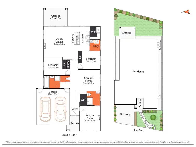 Floorplan of Homely house listing, 109 Flourish Drive, Mount Duneed VIC 3217