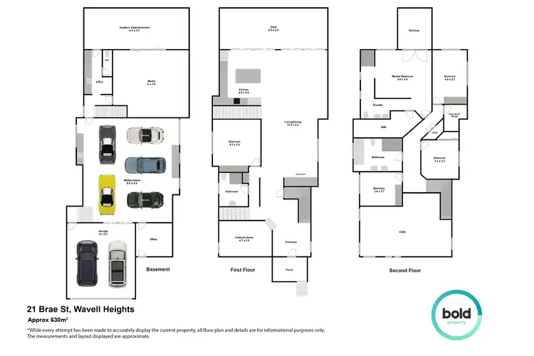Floorplan of Homely house listing, 21 Brae Street, Wavell Heights QLD 4012