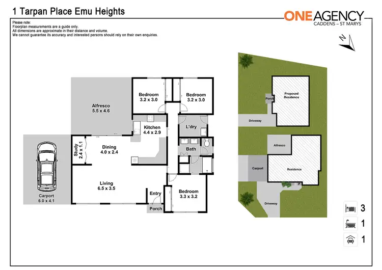 Floorplan of Homely house listing, 1 Tarpan Place, Emu Heights NSW 2750