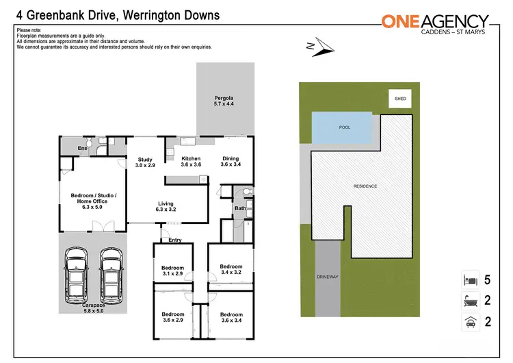Floorplan of Homely house listing, 4 Greenbank Drive, Werrington Downs NSW 2747