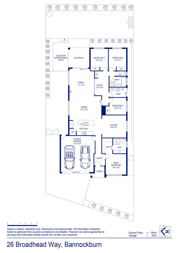 Floorplan of Homely house listing, 26 Broadhead Way, Bannockburn VIC 3331