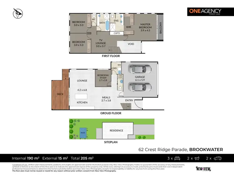 Floorplan of Homely house listing, 62 Crest Ridge Parade, Brookwater QLD 4300