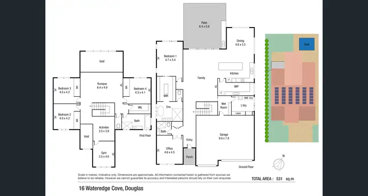 Floorplan of Homely house listing, 16 Wateredge Cove, Douglas QLD 4814