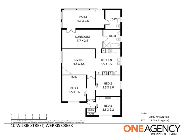 Floorplan of Homely house listing, 10 Wilkie Street, Werris Creek NSW 2341