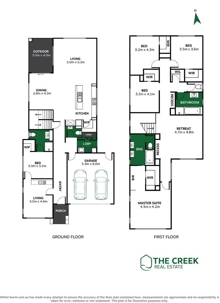 Floorplan of Homely house listing, 1 Hangar Drive, Mount Duneed VIC 3217