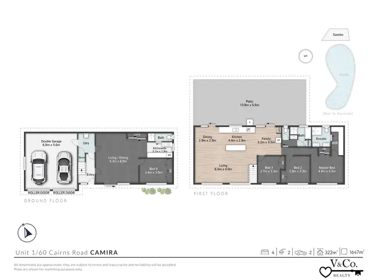 Floorplan of Homely house listing, 1/60 Cairns Road, Camira QLD 4300
