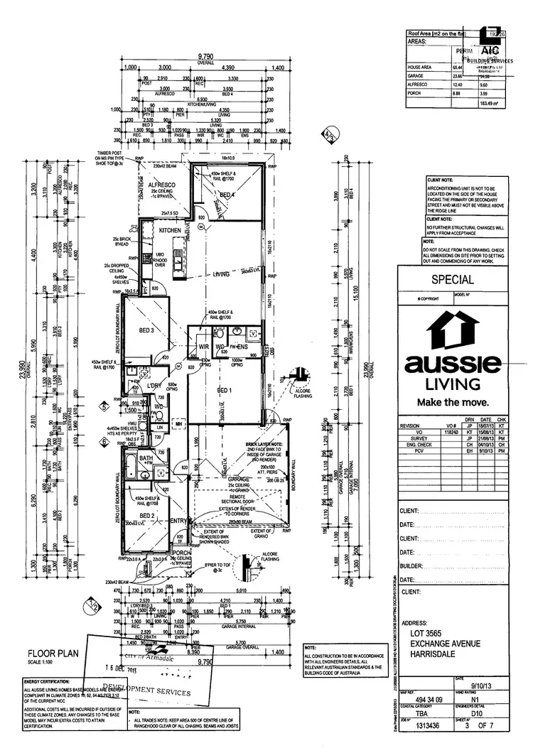 Floorplan of Homely house listing, 95 Exchange Avenue, Harrisdale WA 6112