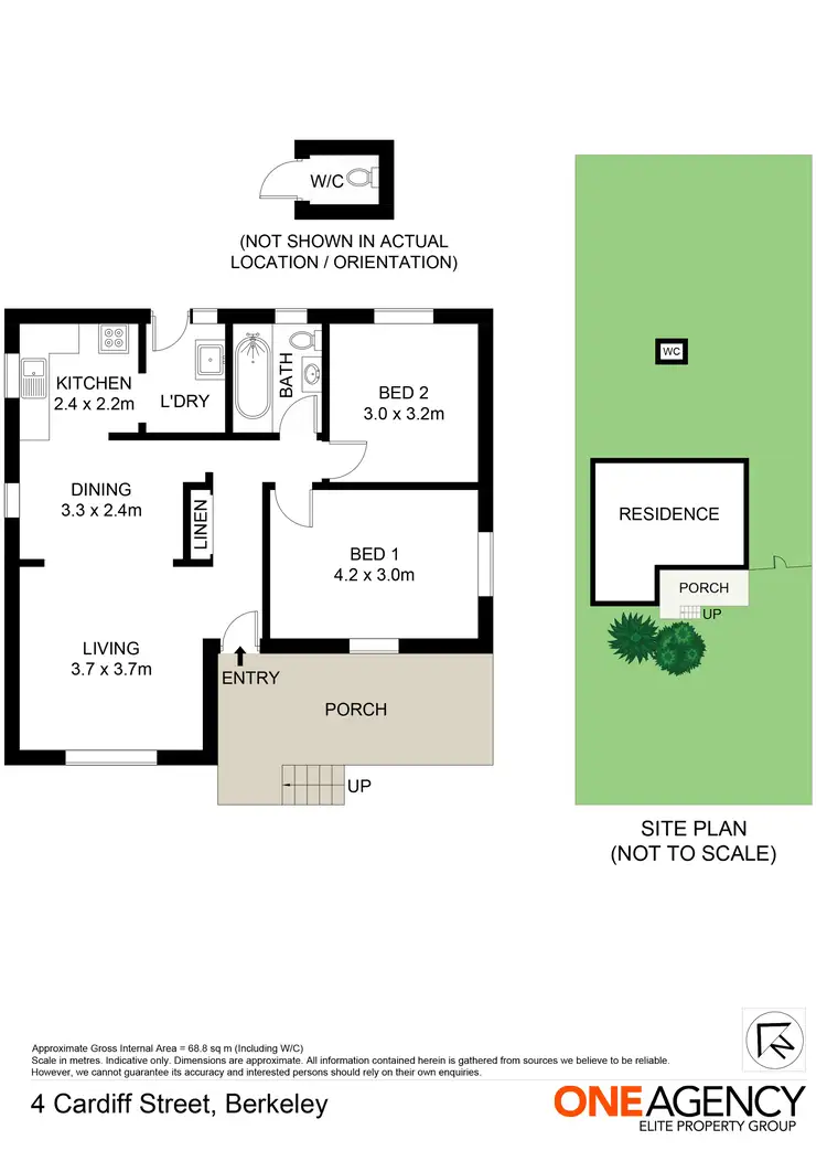 Floorplan of Homely house listing, 4 Cardiff Street, Berkeley NSW 2506