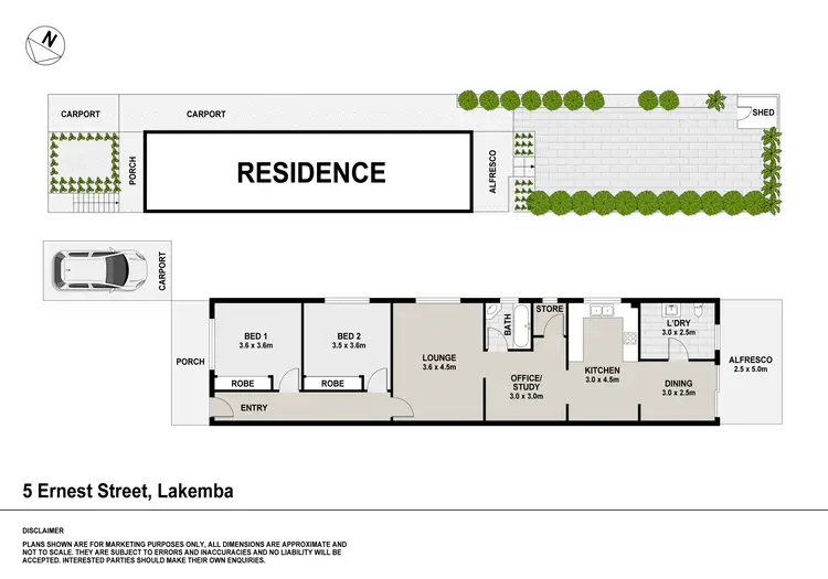 Floorplan of Homely house listing, 5 Ernest Street, Lakemba NSW 2195