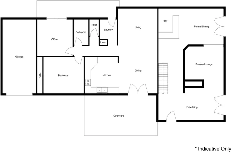 Floorplan of Homely rural property listing, 467 Tallwood Drive, Rainbow Flat NSW 2430