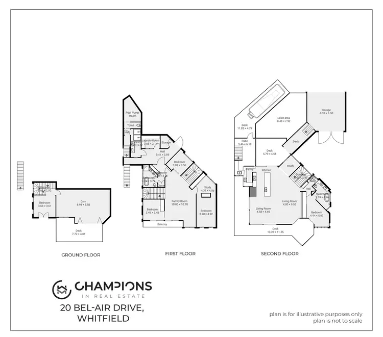 Floorplan of Homely house listing, 20 Bel-Air Drive, Whitfield QLD 4870