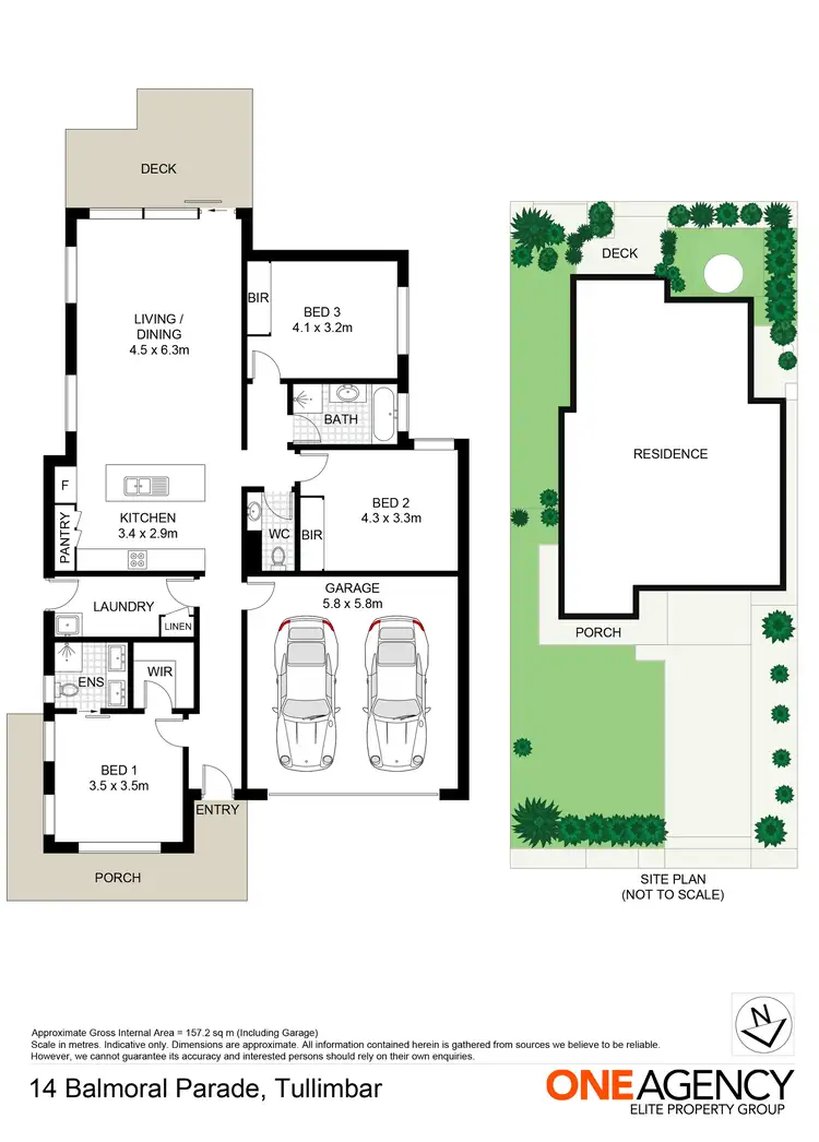 Floorplan of Homely house listing, 14 Balmoral Parade, Tullimbar NSW 2527