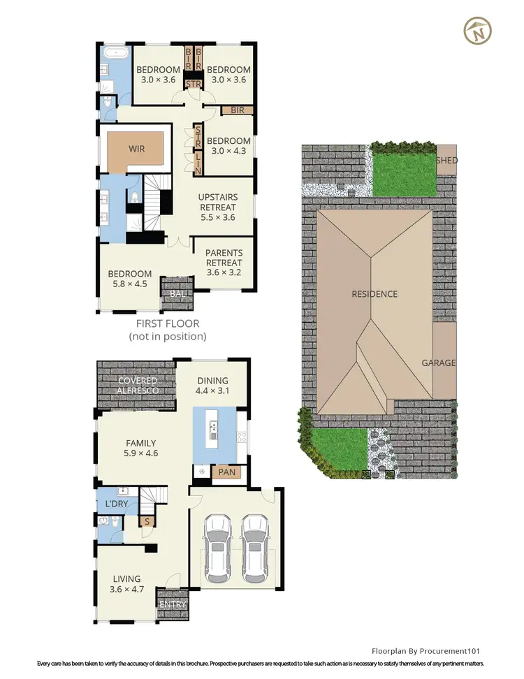 Floorplan of Homely house listing, 17 Copley Street, Cranbourne VIC 3977