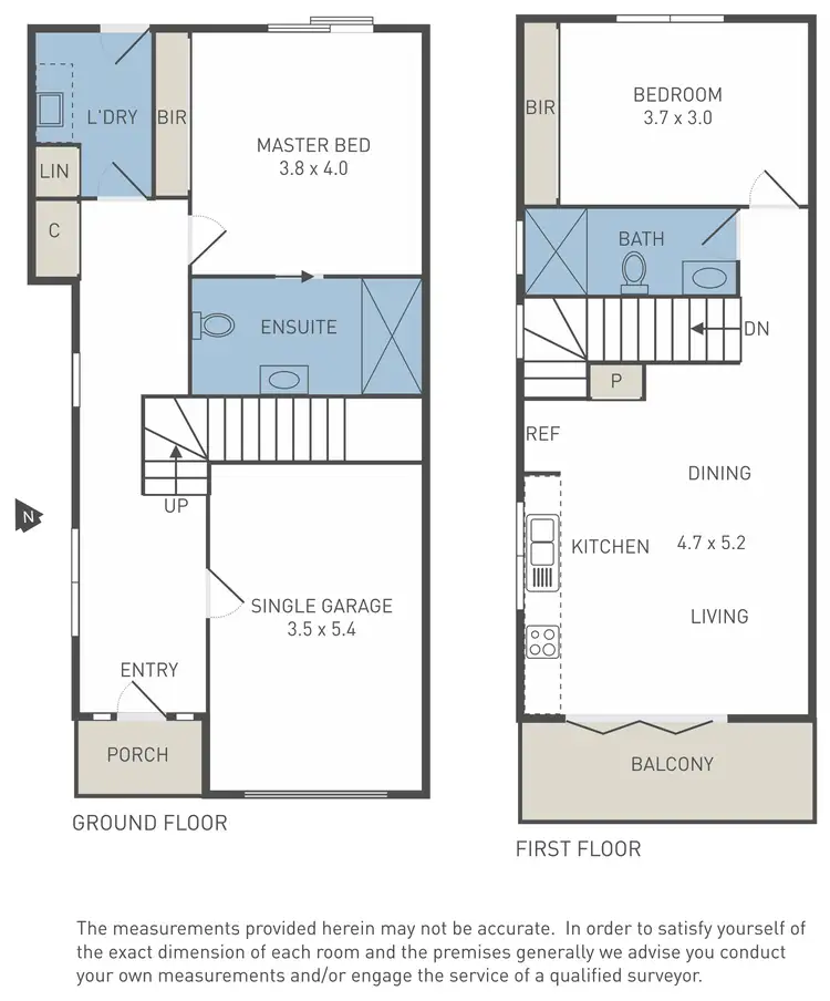 Floorplan of Homely townhouse listing, 7/19 Jellicoe Street, Werribee VIC 3030