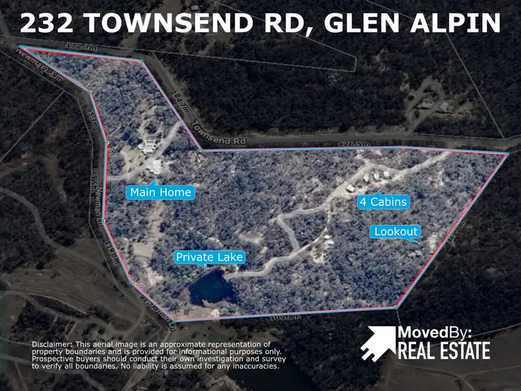 Floorplan of Homely rural property listing, 232 TOWNSEND ROAD, Glen Aplin QLD 4381