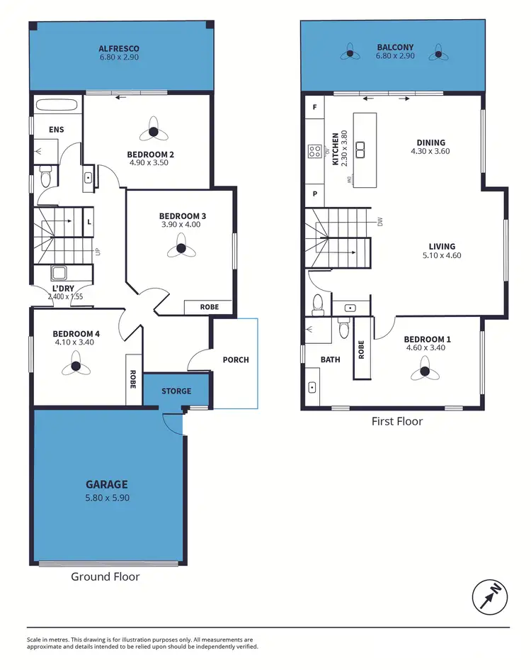 Floorplan of Homely house listing, 22/1 Paradise Drive, Wirrina Cove SA 5204