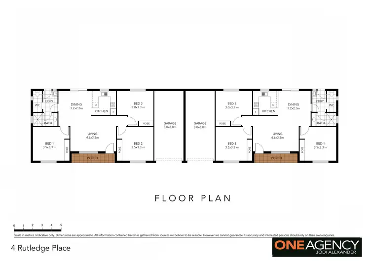 Floorplan of Homely block of units listing, 4 Rutledge Place, Cooma NSW 2630