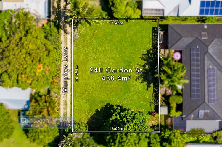 Floorplan of Homely land listing, 24 Gordon Street, Mullumbimby NSW 2482