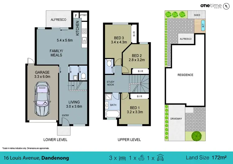 Floorplan of Homely townhouse listing, 16 Louis Avenue, Dandenong VIC 3175