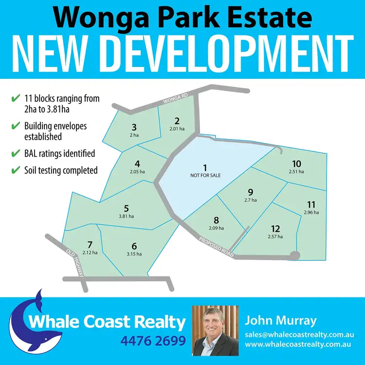 Floorplan of Homely land listing, Proposed Lots 2-12, 81 Wonga Road, Narooma NSW 2546