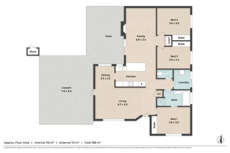 Floorplan of Homely house listing, 23 Wyndarra Street, Kenmore QLD 4069