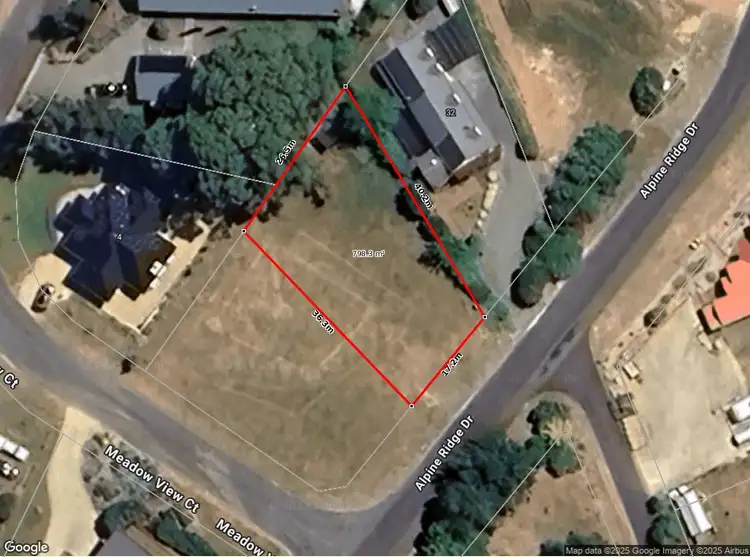 Floorplan of Homely land listing, 34 Alpine Ridge Drive, Merrijig VIC 3723