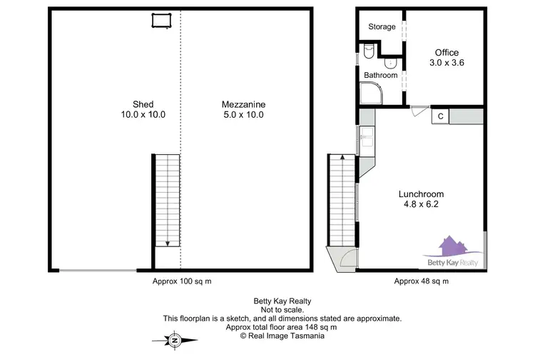 Floorplan of Homely land listing, 9 Grooms Cross Road, Irishtown TAS 7330