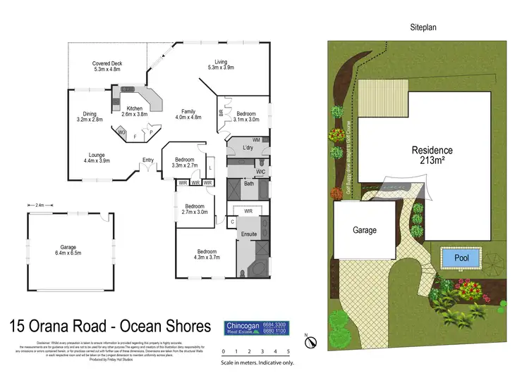 Floorplan of Homely house listing, 15 Orana Road, Ocean Shores NSW 2483