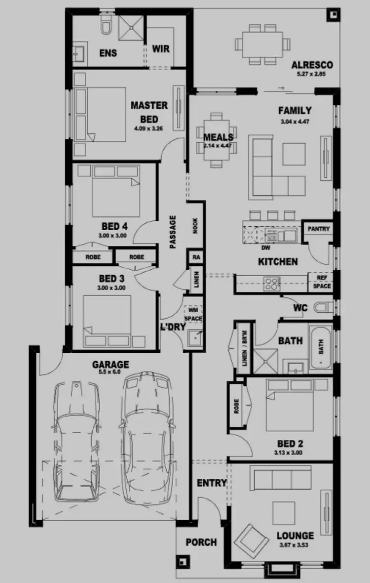 Floorplan of Homely house listing, 8 Barramundi Circuit, Burdell QLD 4818