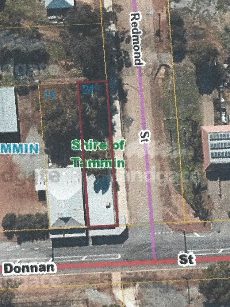 Floorplan of Homely studio listing, 21 Donnan St, Tammin WA 6409