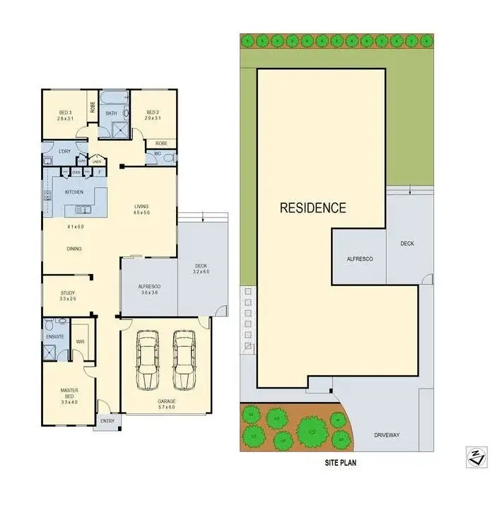 Floorplan of Homely house listing, 14 Kimberley Grove, Pakenham VIC 3810