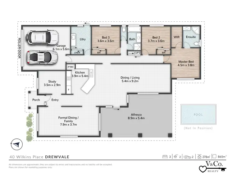 Floorplan of Homely house listing, 40 Wilkins Place, Drewvale QLD 4116