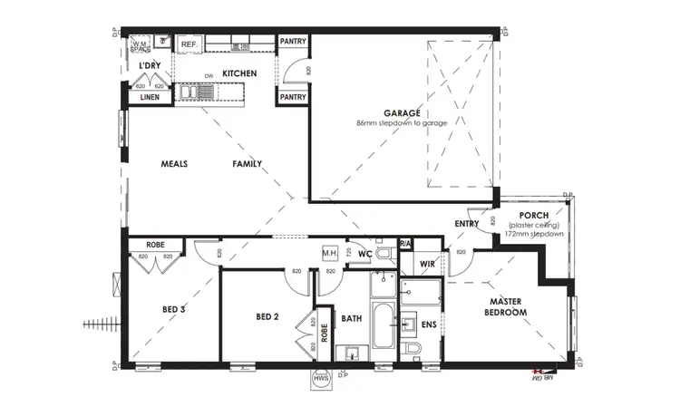 Floorplan of Homely house listing, Address available on request