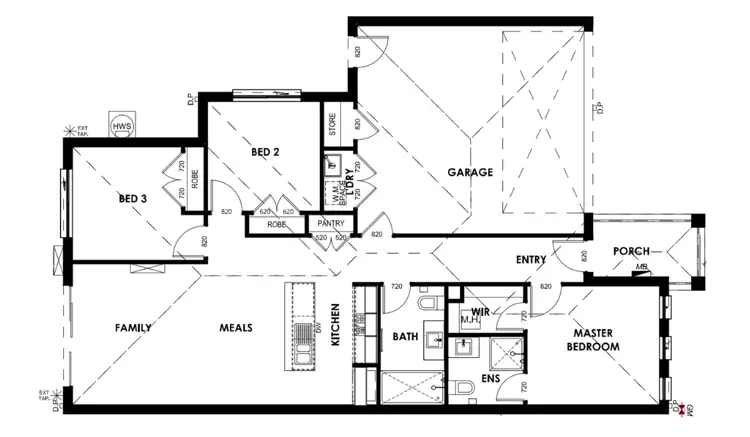 Floorplan of Homely house listing, Address available on request