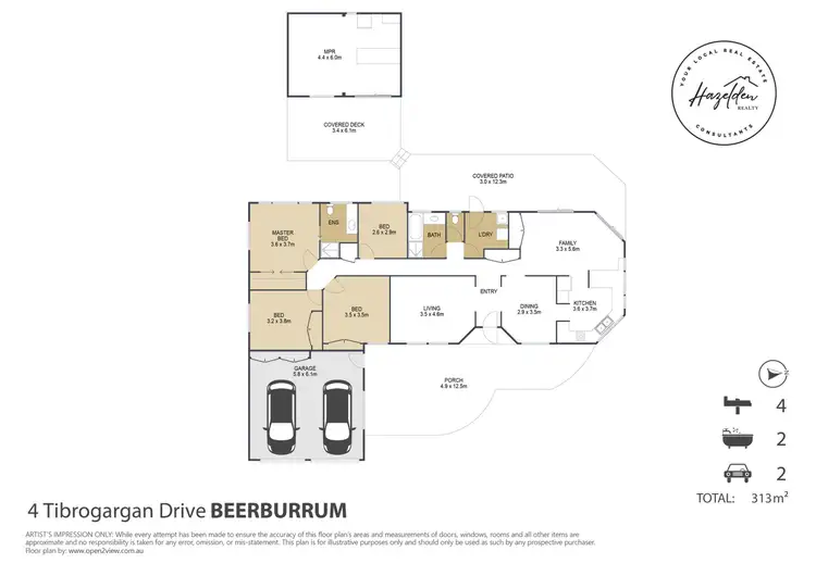 Floorplan of Homely house listing, 4 Tibrogargan Drive, Beerburrum QLD 4517