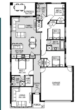 Floorplan of Homely house listing, 3 Pelion Street, Banya QLD 4551