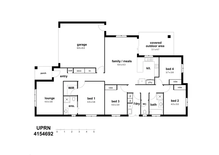 Floorplan of Homely house listing, Address available on request