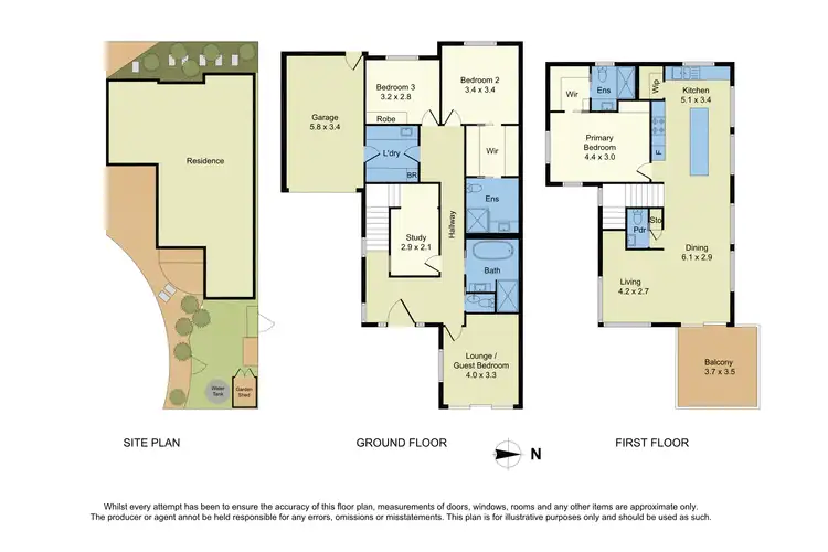 Floorplan of Homely house listing, 15b Curtin Court, Altona VIC 3018