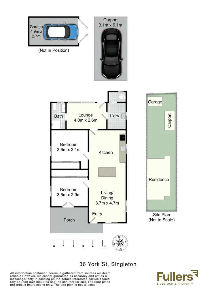 Floorplan of Homely house listing, 36 York Street, Singleton NSW 2330