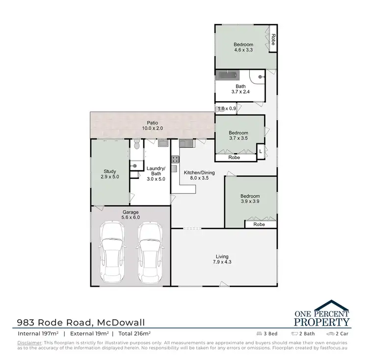 Floorplan of Homely house listing, 983 Rode Road, Mcdowall QLD 4053
