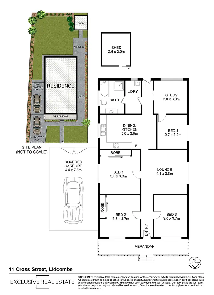 Floorplan of Homely house listing, 11 Cross Street, Lidcombe NSW 2141
