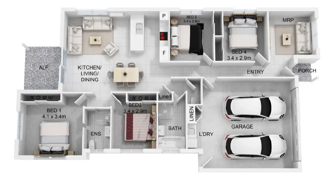 Floorplan of Homely house listing, Address available on request
