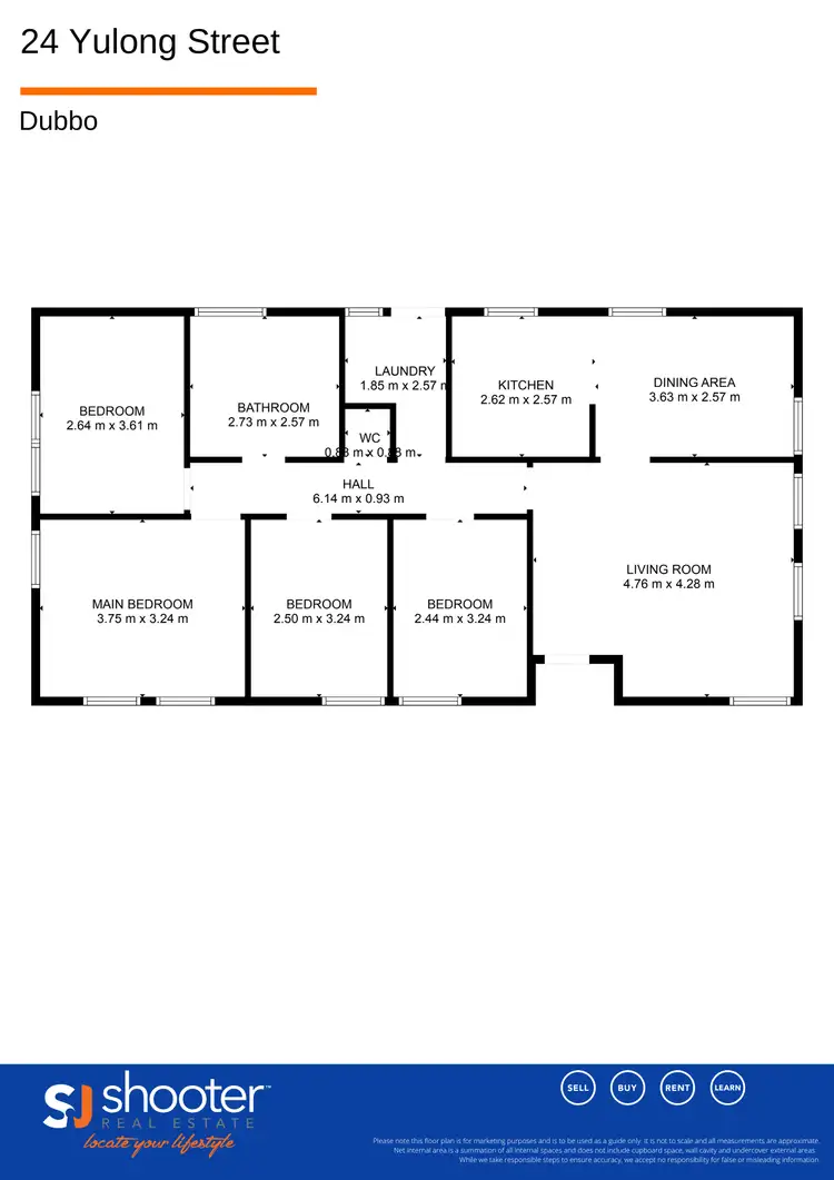 Floorplan of Homely house listing, 24 Yulong Street, Dubbo NSW 2830